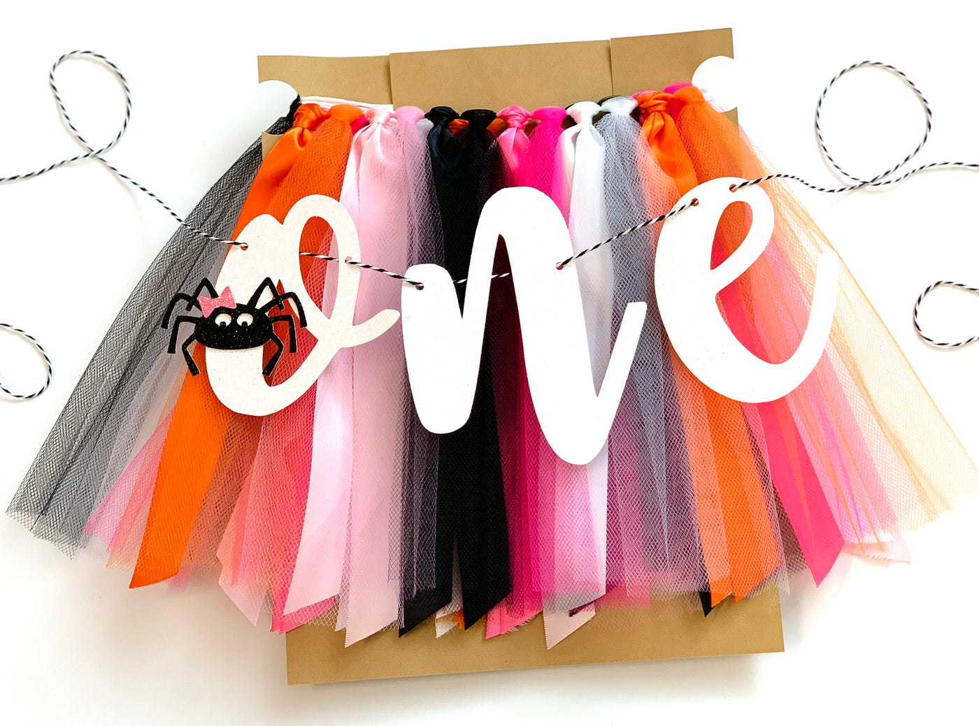Halloween First Birthday One High Chair Tutu Skirt Banner, Hocus Pocus Birthday, First Boo Day, Spooky One